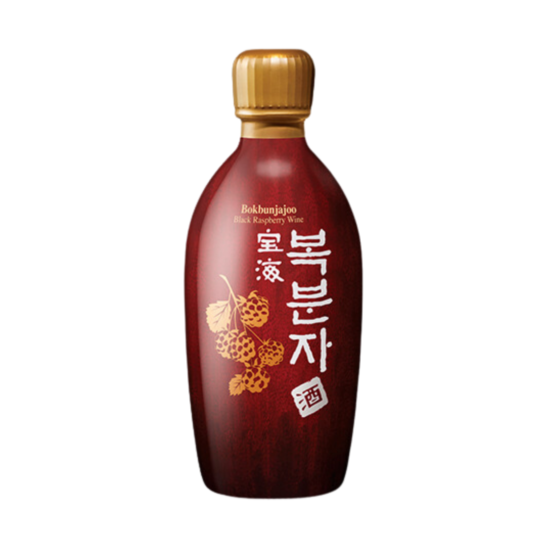 Korean Raspberry Wine 복분자주 | popo lee
